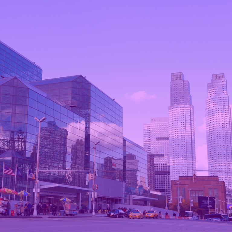 The Jacob Javits Convention Center outside view
